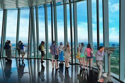 Amazing night with Saigon Skydeck and local beer tasting - Bitexco Financial Tower: the Saigon Skydeck night views you will remember