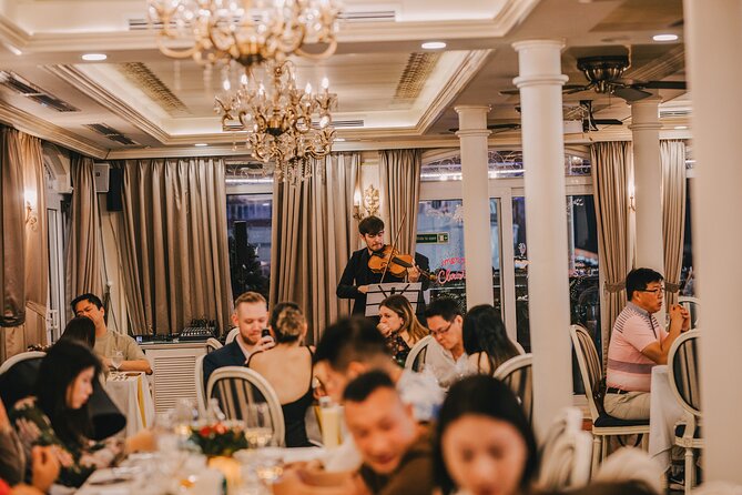 Ben Thanh Princess: Luxury Dinner Cruise on Saigon River - The entertainment package: Live band energy plus a magician moment