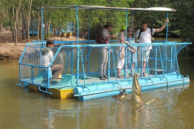 Cần Giờ Eco-Tour with Monkeys, Crocs & War History - Monkey Island and the crocodile farm stop