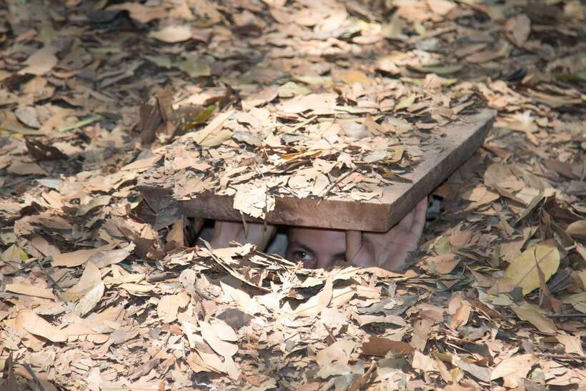 Cu Chi Tunnels Half-Day: Big Group Vietnam War Experience - Underground sights you’ll actually be shown (kitchens, hospitals, command)