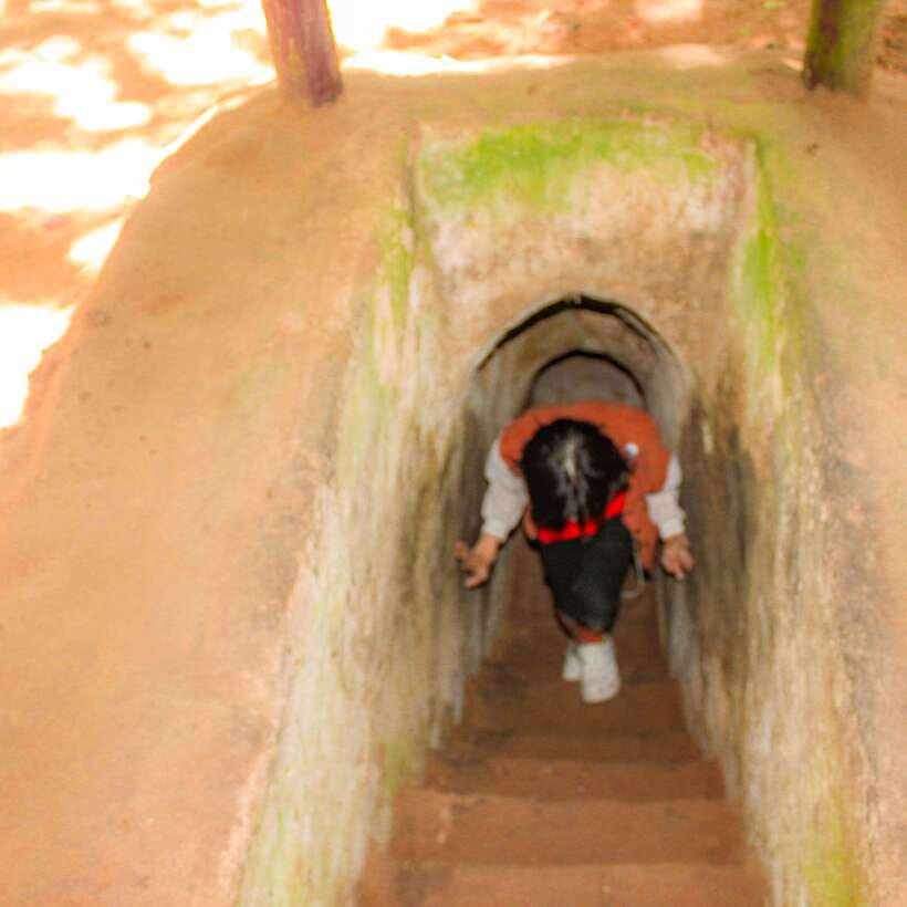 Cu Chi Tunnels Half-Day: Big Group Vietnam War Experience - Ben Duoc Tunnel: history film first, then the guided crawl