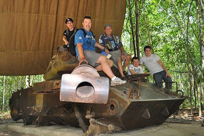 Cu Chi Tunnels Half Day Trip - Stop 1: Ben Dinh Tunnels intro film that gives you context fast