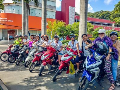Discover Saigon's Local Sites and Culture by Motorbike - Safety and comfort: helmets, ponchos, and calm driving in traffic