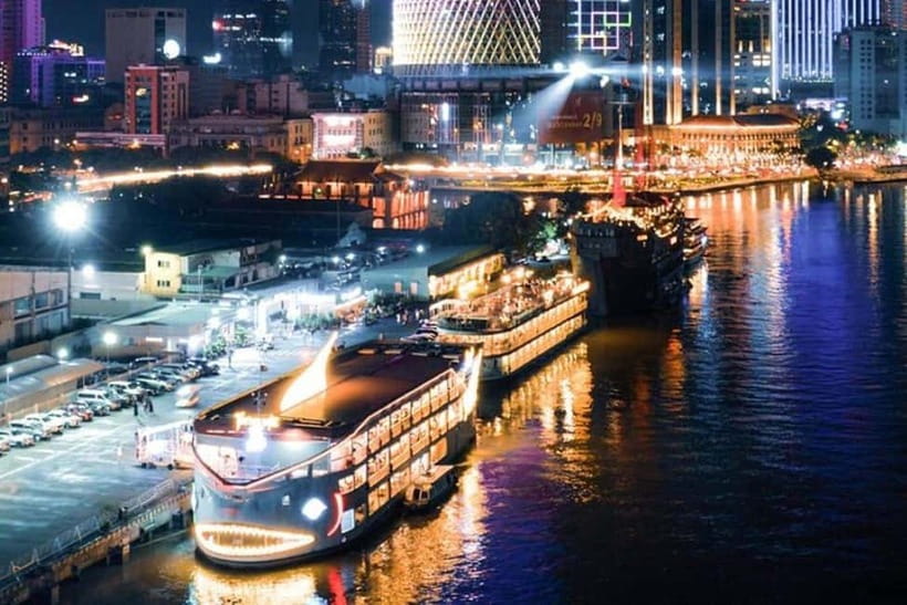 Experience Dinner On Luxury Cruise Along Saigon River - Your Evening Schedule: Pickup at 18:45, Boarding at 19:45