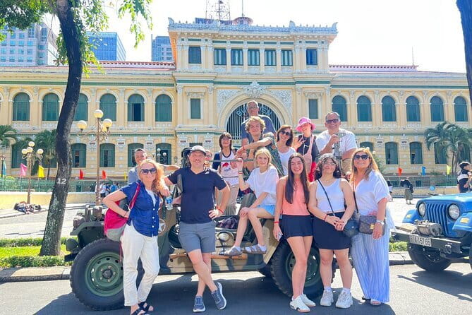 Explore HCMC by US Army Jeep: History & Food - Reunification Palace: the Independence-era centerpiece