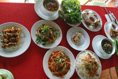 Explore Vietnamese Cuisine: Cooking Class from Ho Chi Minh City - Wet market shopping: herbs, fruit, and live ingredients you can actually see