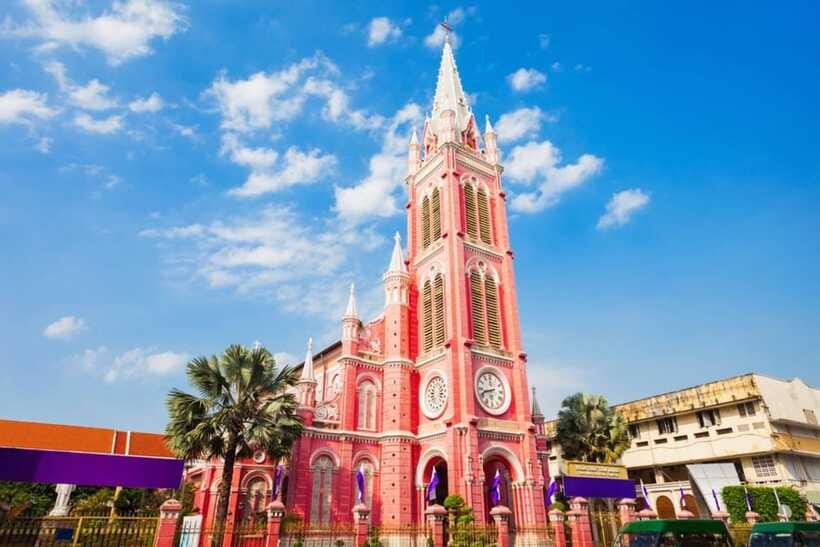Free E-Sim Ho Chi Minh City: Pagodas and Coffee Corners Tour - The Pink Church highlight: how to handle it without turning it into a rush