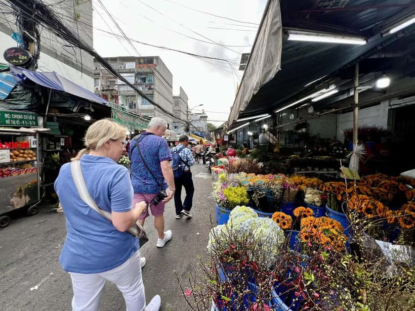 Free E-Sim Saigon Hidden Gems Tour with Local Guide - Ho Thi Ky Flower Market: where scent, color, and young local life meet
