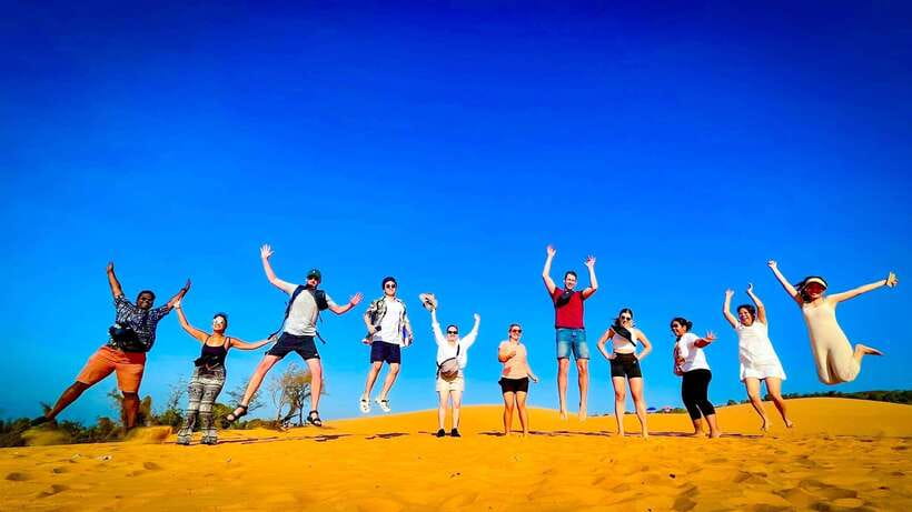 From HCM: 2-Day Mui Ne Highlights Trip with Overnight Stay - Day 1 From HCM to Mui Ne: Dia Rock, Fairy Stream, and Beach Time