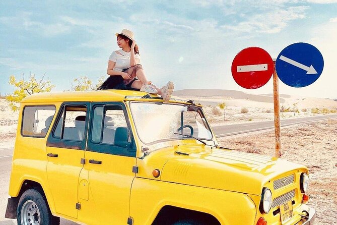 From HCM or Mui Ne: Mui Ne Jeep Sunrise/Sunset & ATV Adventure - White Sand Dunes: your best first-photo stop