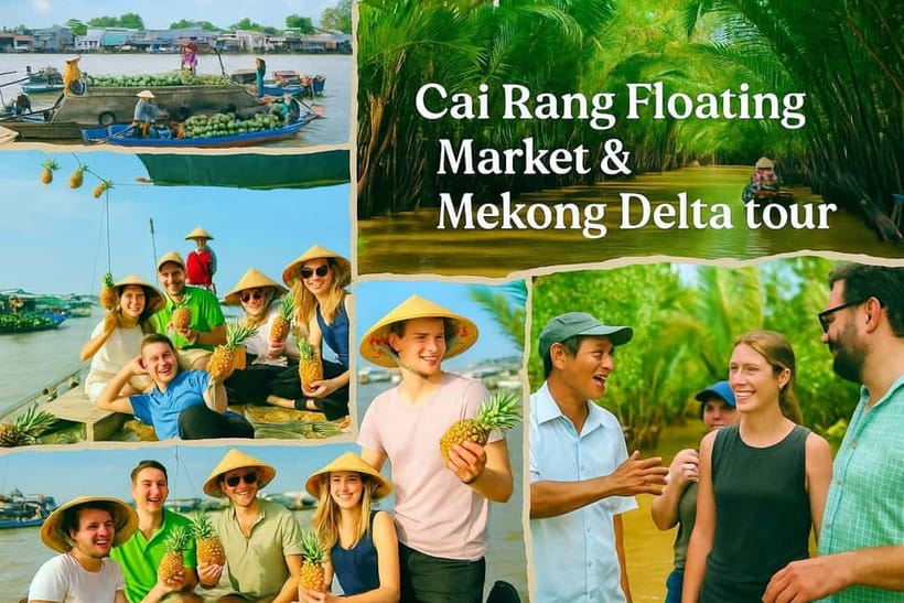 From HCMC: Cai Rang Floating Market & Mekong Delta Private - Shopping on a boat: trading feels more human than touristy