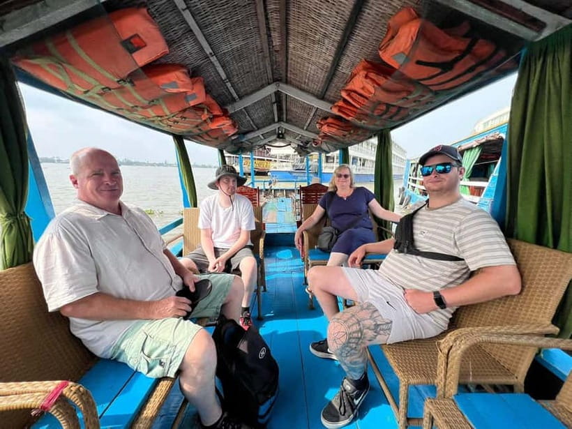 From HCMC: Cai Rang Floating Market & Mekong Delta Private - Fishing boats returning: the working rhythm behind the smiles