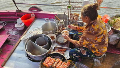 From Ho Chi Minh: 3-Day Mekong Tra Su Forest exit Phnom Penh - Day 1: My Tho, Ben Tre coconut life, Vinh Trang Pagoda, and a Can Tho overnight