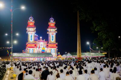 From Ho Chi Minh: Black Virgin Mount And Cao Dai Holy Mass - Riding the Cable Car Up Ba Den to the First Pagoda