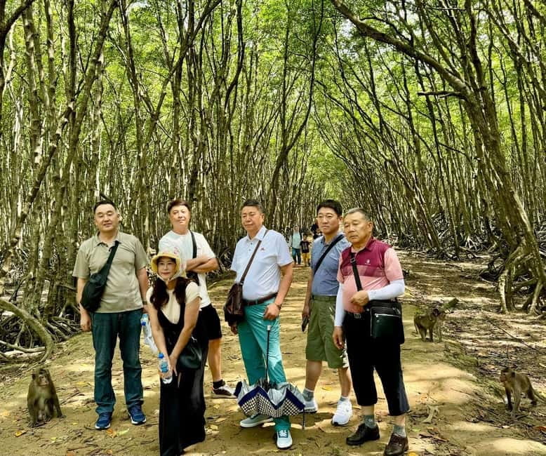 From Ho Chi Minh: Can Gio Monkey Island & Mangrove Tour - Monkey Island: feeding 1,000+ free-roaming monkeys