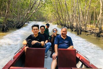 From Ho Chi Minh: Can Gio Trek – Monkey Island & Crocodile Farm - UNESCO mangroves on wooden pathways: the Can Gio walk