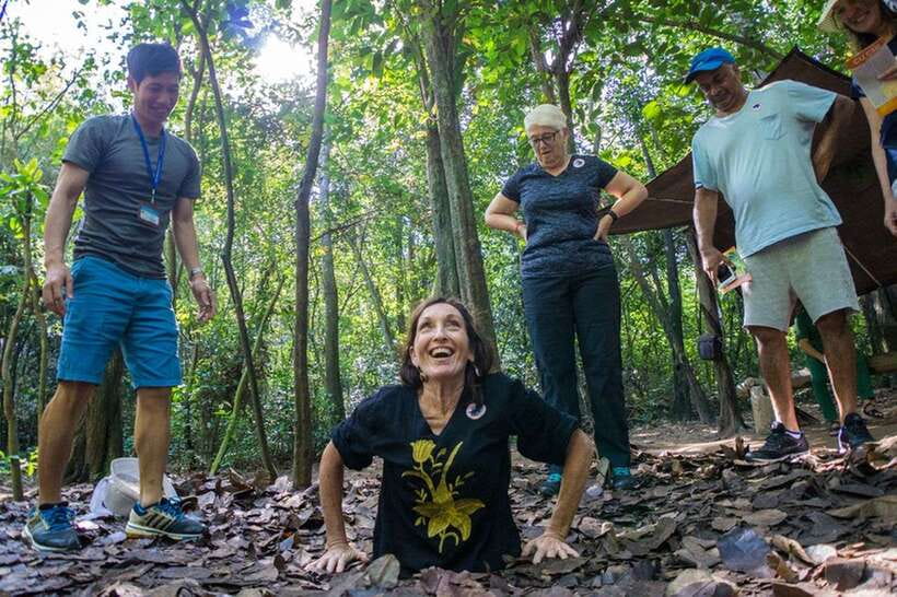 From Ho Chi Minh City: Cu Chi Tunnels Adventure - The ride out to Cu Chi: switching gears fast
