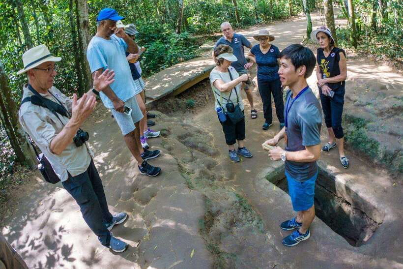From Ho Chi Minh City: Cu Chi Tunnels Adventure - Lunch time and the local sandwich on the way back