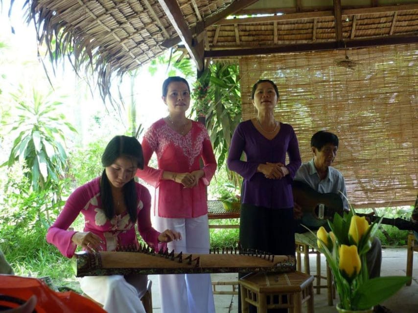 From Ho Chi Minh: Delta Full-Day Tour - Thoi Son (Lan) island: honey tea, folk music, and slow canal time