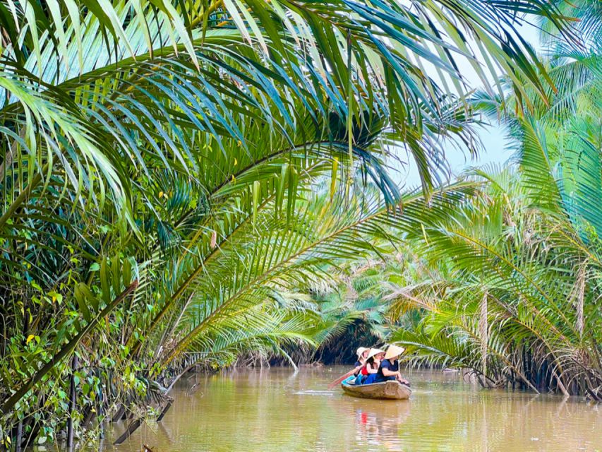 From Ho Chi Minh: Explore Mekong Delta & Vinh Trang Pagoda - Rowing a Canal and Tuk-Tuk Countryside Streets