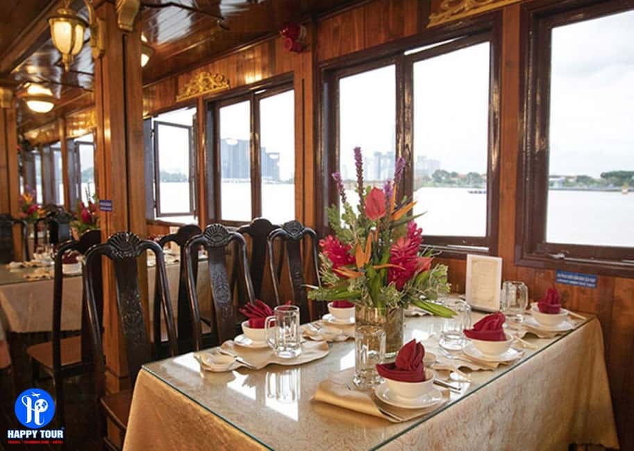 From Ho Chi Minh: Private Dinner Cruise on Saigon River Tour - A Traditional Wooden Boat on the Saigon River