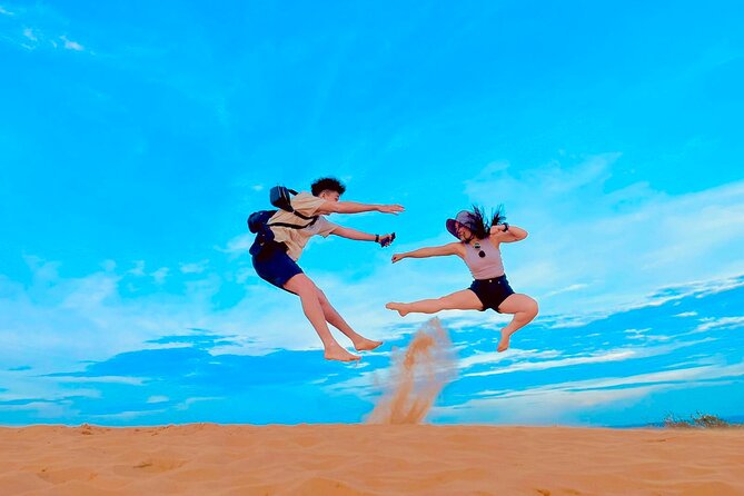 From Ho Chi Minh To Mui Ne Day Trip | Sunrise Tour - White Sand Dunes at Bau Trang: Dawn Colors and Real Sand Fun