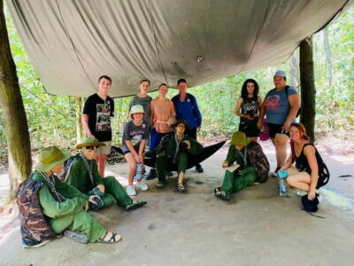 From Ho Chi Minh:Cu Chi Tunnels morning or afternoon w Lunch - Guides Matter: Nia, Nap, Harry, and Jacky’s Impact