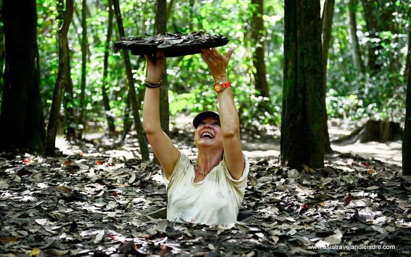 From Ho Chi Minh:Cu Chi Tunnels morning or afternoon w Lunch - Countryside Stops: Rubber Trees, Markets, and When It Becomes Shopping