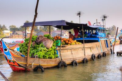 Full-Day Mekong Delta Tour - Rowing sampan into smaller canals: where the delta gets personal