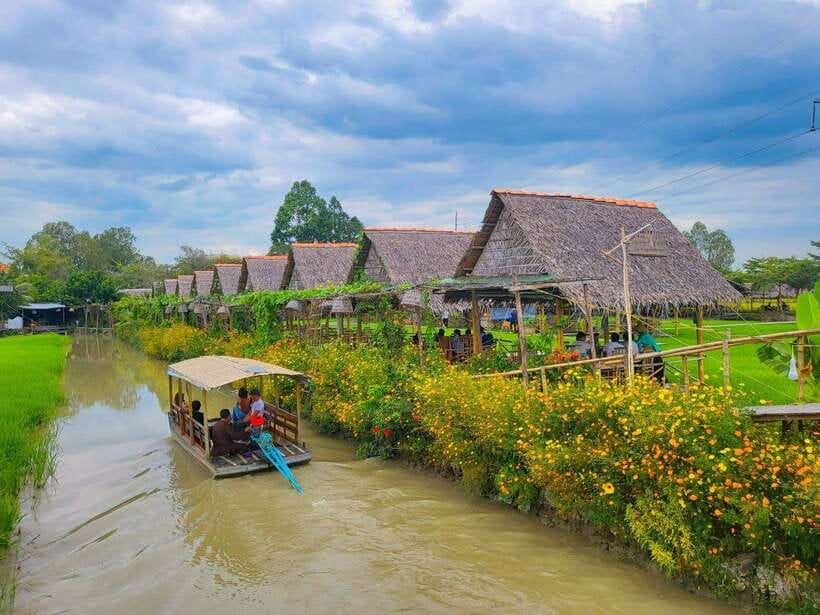 HCM: Authentic Dong Thap Mekong Delta Day Trip & Boat Ride - After the Forest: Rice Fields, Lotus Ponds, and Delta Life