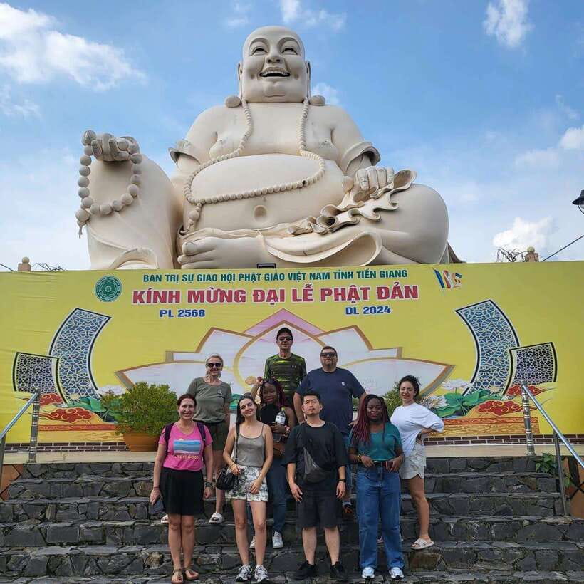 HCM City: Ben Tre Mekong Delta & My Tho Day Trip with Lunch - My Tho River: fish cages, floating houses, and real river life
