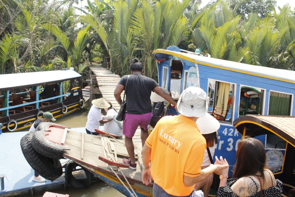 HCM: Mekong Delta, My Tho & Ben Tre Coconut Village - Ben Tre province: coconut candy workshop and village movement