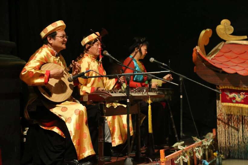 Ho Chi Minh: Authentic Vietnamese Dinner & Water Puppet Show - The Orchestra Adds the Punchline (Literally)