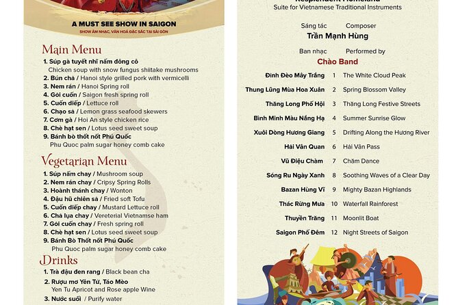 Ho Chi Minh: Chào Show with Dinner & Hotel Pickup - Guides who keep it friendly: Simon, Vincent, and Vi