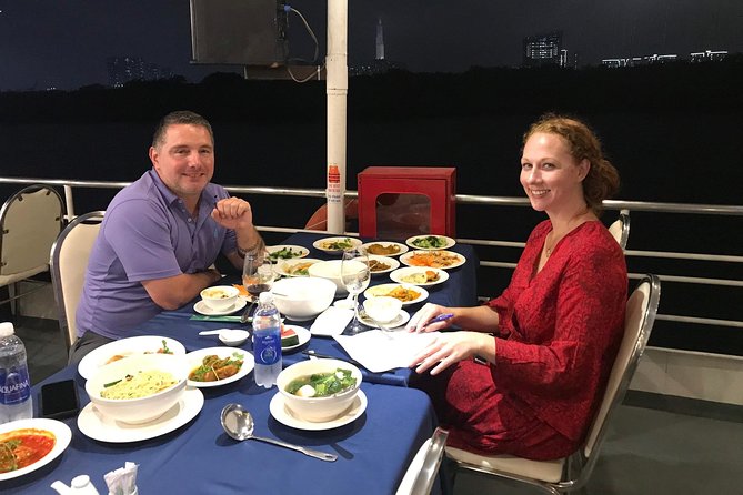 Ho Chi Minh City by Night - Dinner on River Junk - Value, group size, and practical notes for your $62 evening