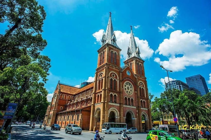 Ho Chi Minh City Half Day or Full Day Tour - Notre Dame Cathedral and Saigon Central Post Office (Eiffel’s design)