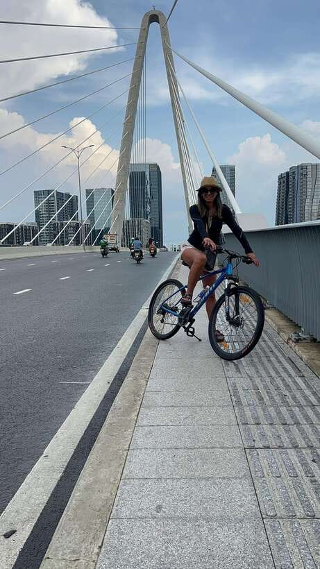 Ho Chi Minh City Sightseeing Cycling Private Tour By Bicycle - River views and the local rhythm between stops