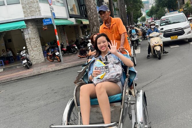 Ho Chi Minh City Sightseeing Panoramic Cyclo Private Tour - River views and the Central Post Office: classic exteriors you can actually appreciate