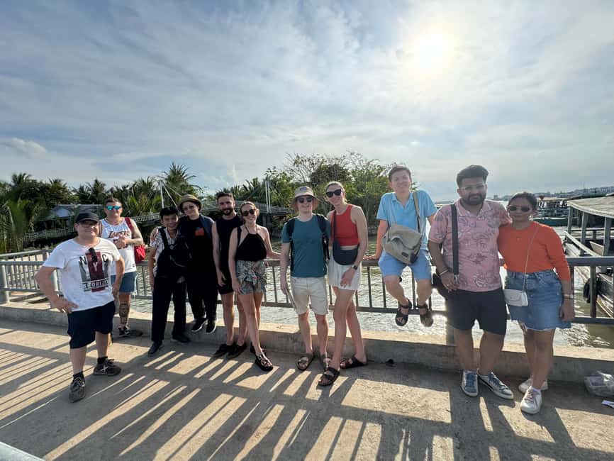 Mekong Day Trip Group 12pax Explore Bicycle & Cooking Class - From District 1 pickup to the Mekong River Basin