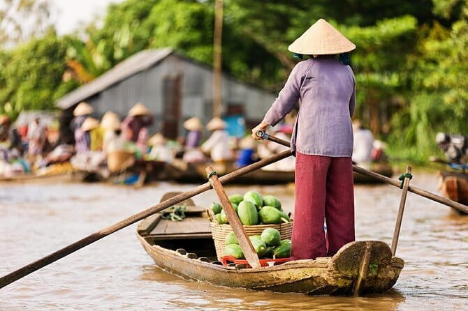 Mekong Delta Discovery Day Tour - Sampan cruise: Dragon, Unicorn, Phoenix, and Tortoise islands