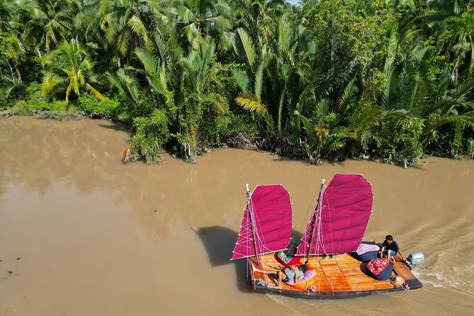 Mekong River Relaxing Sail boat cruise to Coconut Canals (1.5HRS) - Comfort, Snacks, and the Boat Captain Factor