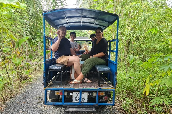 Mekong River Relaxing Sail boat cruise to Coconut Canals (1.5HRS) - Stop 1: Ben Tre Pier Time (A Quick Into the Countryside)
