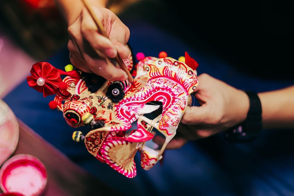 Mini Lion head decoration workshop - The Lion Dance Primer: What You Learn Before You Paint