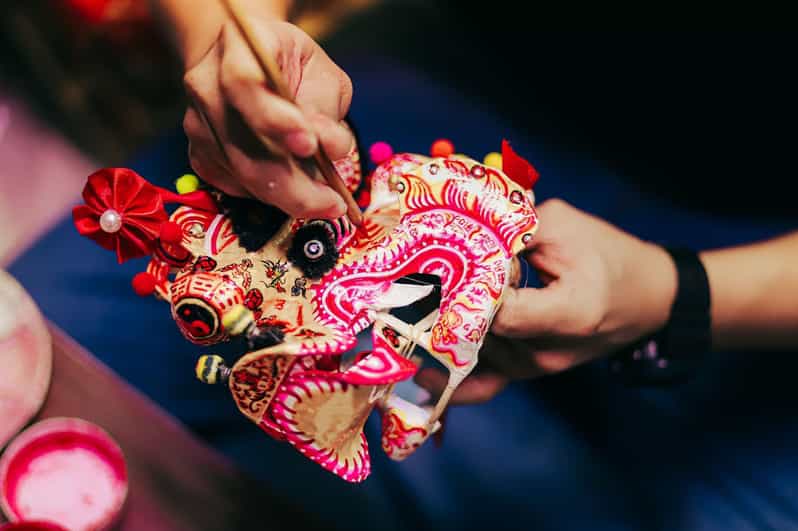 Mini Lion head decoration workshop - Pair It With a Half-Day in Cho Lon and Other Hoa’s Kitchen Workshops