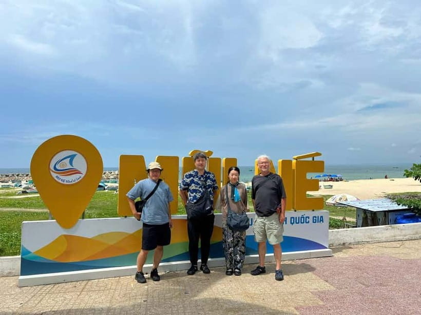Mui Ne Day Tour from Ho Chi Minh – Sand Dunes & Beach - White Sand Dunes: Your First Look at Mui Ne’s Desert Look
