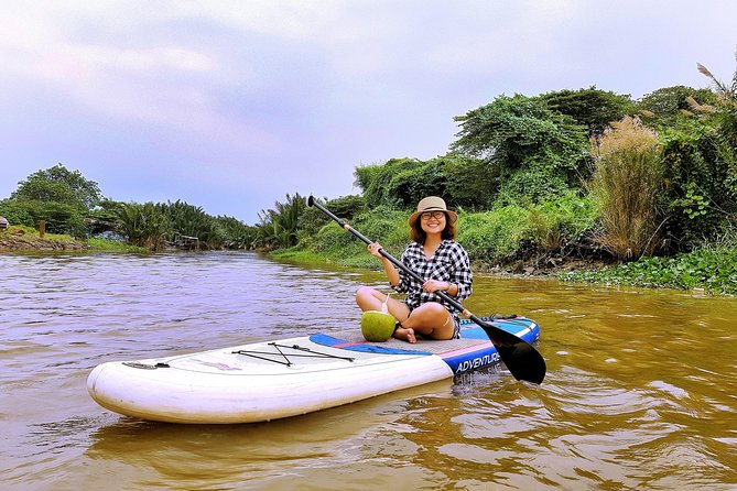 Paddling to explore the historic Vietnam War Rach Chiec jungle, - Price and what $40 buys: private SUP + pickup included