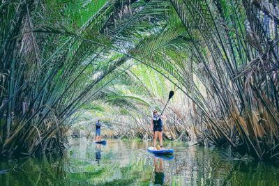Paddling to explore the historic Vietnam War Rach Chiec jungle, - From coconut jungle to Biên Hòa lake: your 3-hour flow
