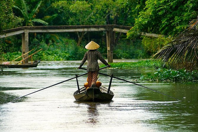 PRIVATE LUXURY Mekong 1 Day with Biking, Fishing, Cooking Class & BBQ LUNCH - Turtle Island orchards and the shift to quiet canals