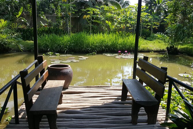 Private Mekong Delta Less Tourist - Coconut Island Tour - Vinh Trang Pagoda: a calm cultural pause in the middle of the delta