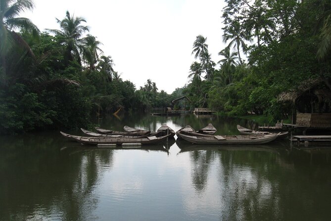 Private Mekong Delta Shore Excursions from Cruise Port - Tan Thach natural canal: the slow rowboat that makes the Mekong click